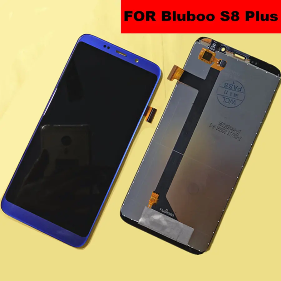 ЖК дисплей и сенсорный экран для Bluboo S8 plus + инструменты дигитайзер в сборе