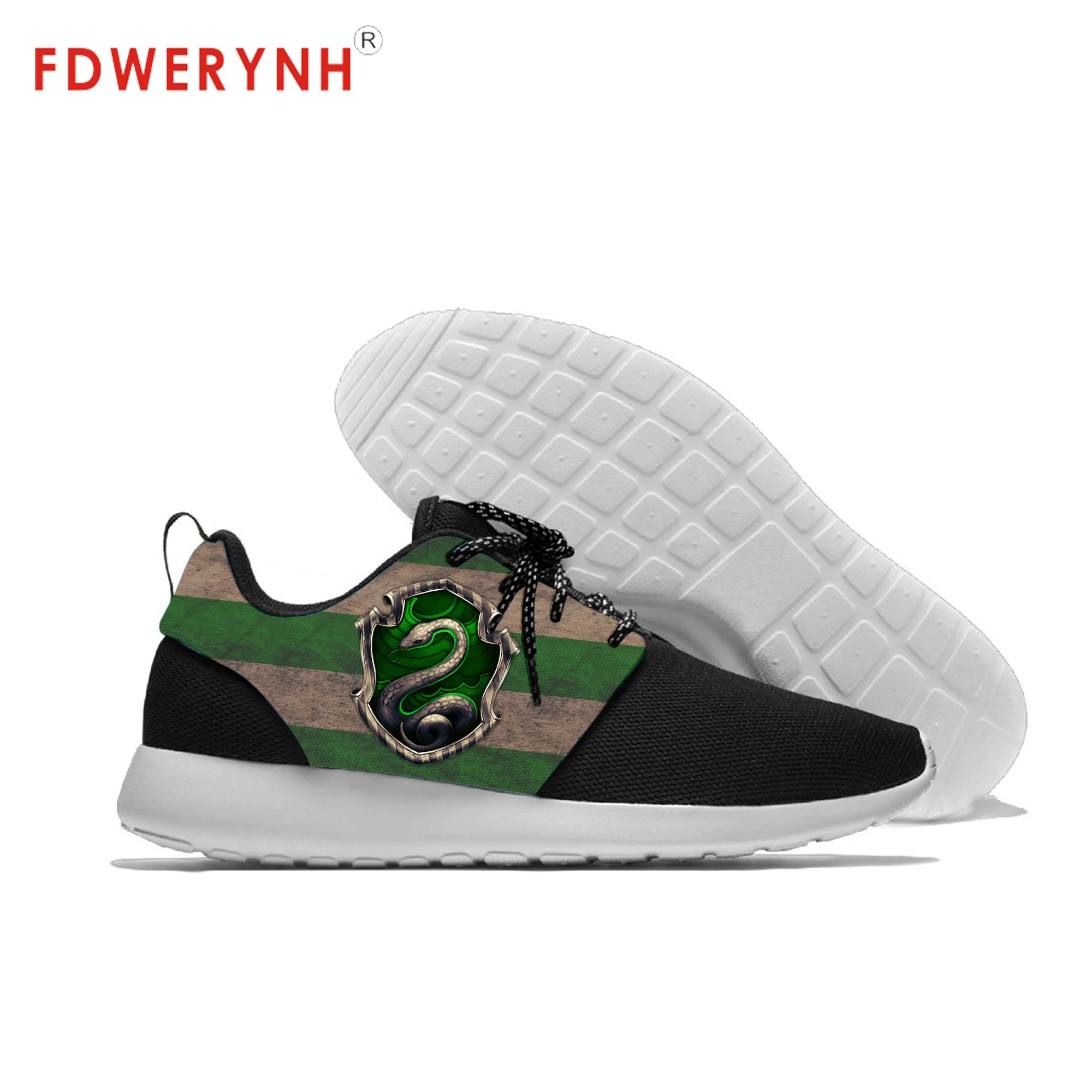 

Deathly Hallows Symbol men's 3D Print Custom Slytherin Casual shoes
