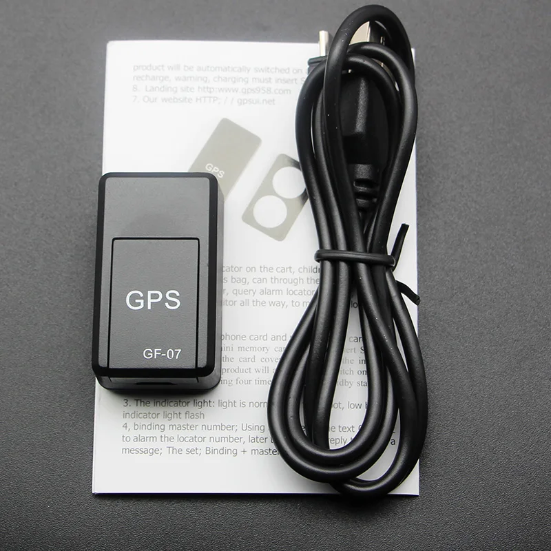 GF07 GSM GPRS мини автомобильный gps-локатор трекер Автомобильный gps трекер анти-потерянная запись отслеживающее устройство Голосовое управление