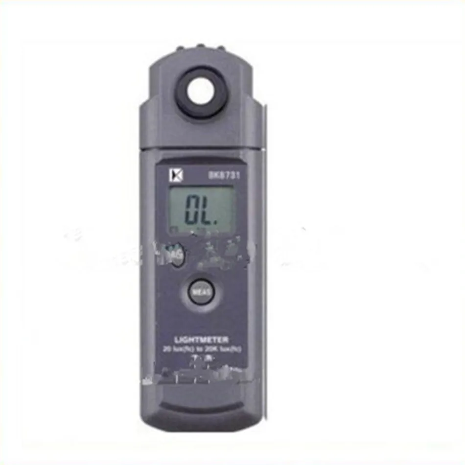 BK8731 цифровой 3 1/2 LCD Портативный Измеритель света Чтение и пиковая Блокировка