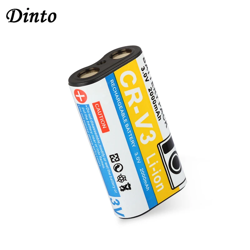 

DINTO CR-V3 CRV3 CR V3 Rechargeable Camera Battery for Olympus C-720 C-740 C-740UZ C-750 C-750UZ Kodak C340 C310 C530 C875