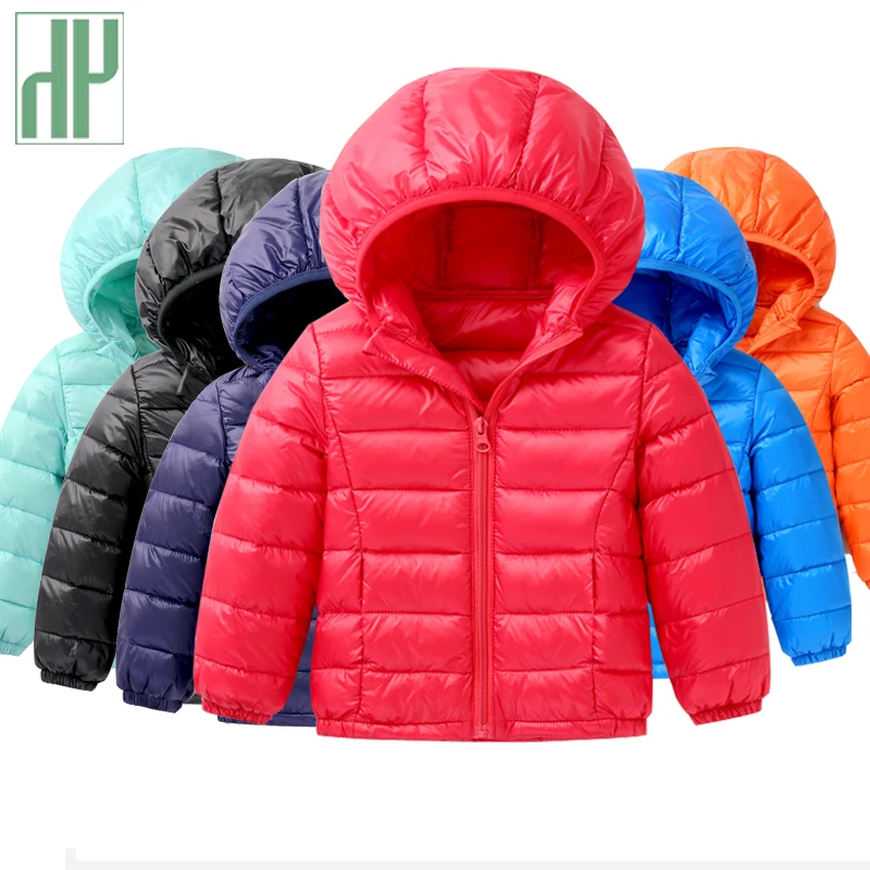 Children's winter jackets down jacket for girl autumn Warm hooded Long