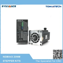 3 фазы AC220V вход 20nm nema43 шаговый драйвер и комплект двигателя