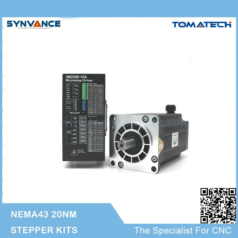 

3 Phase AC220V input 20nm nema43 Stepper driver and Motor kit