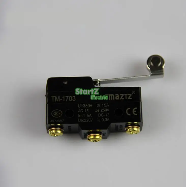 limit micro switch highly with screw terminals and roller limit switch