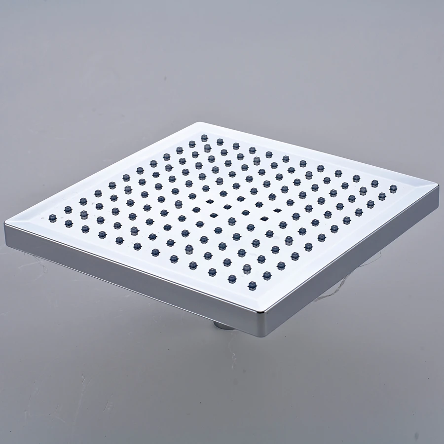 Buy LED Square Rain Shower Head Wall Ceiling Mounted Top Over head
