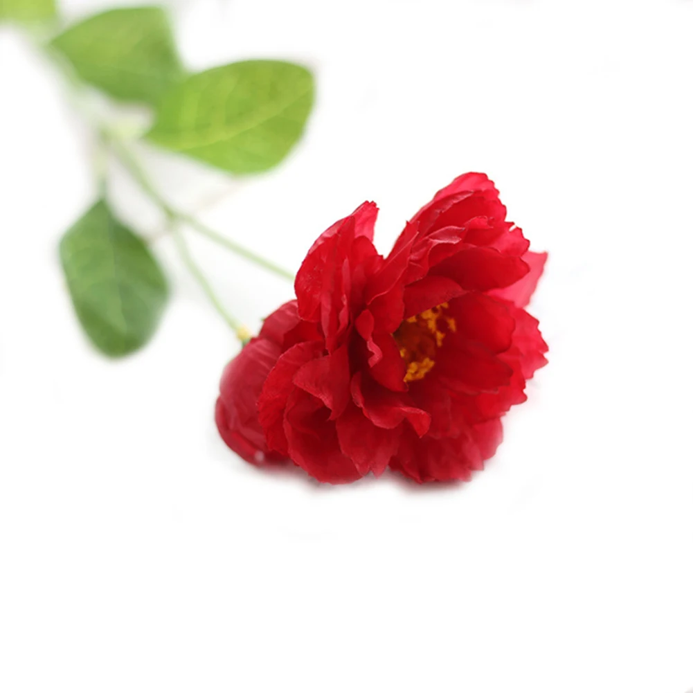 

Artificial Poppy Lifelike Poppy Indoor Outside Hanging Planter Home Garden Decoration Real Touch Artificial Flowers 1 Piece Rose