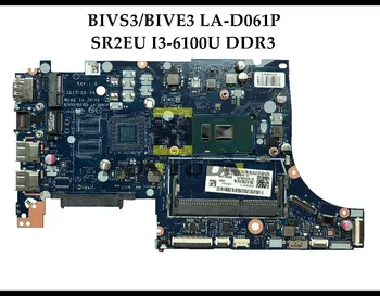 

High quality BIVS3/BIVE3 LA-D061P FOR Lenovo E31-80 Laptop Motherboard SR2EU I3-6100U DDR3 100% Fully Tested