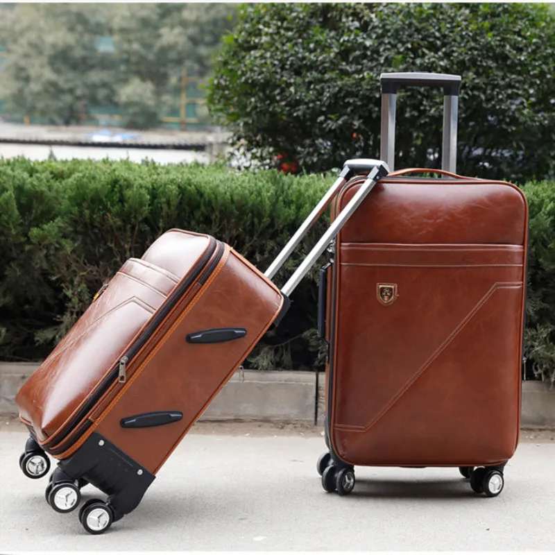 Trolley case Universal wheel 20&quotboarding box 24&quotPassword Trunk Business suitcase High quality travel luggage Portable valise | Багаж и