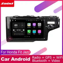 ZaiXi android car dvd gps multimedia player For Honda Fit Jazz 2013~2019 car dvd navigation radio video audio player Navi Map