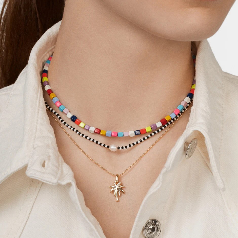 

Girlgo Bohemia Fashion Fruit Tree Beads Necklaces for Women Vintage Metal Gold Color Collar Choker Necklaces Jewelry Wedding Hot