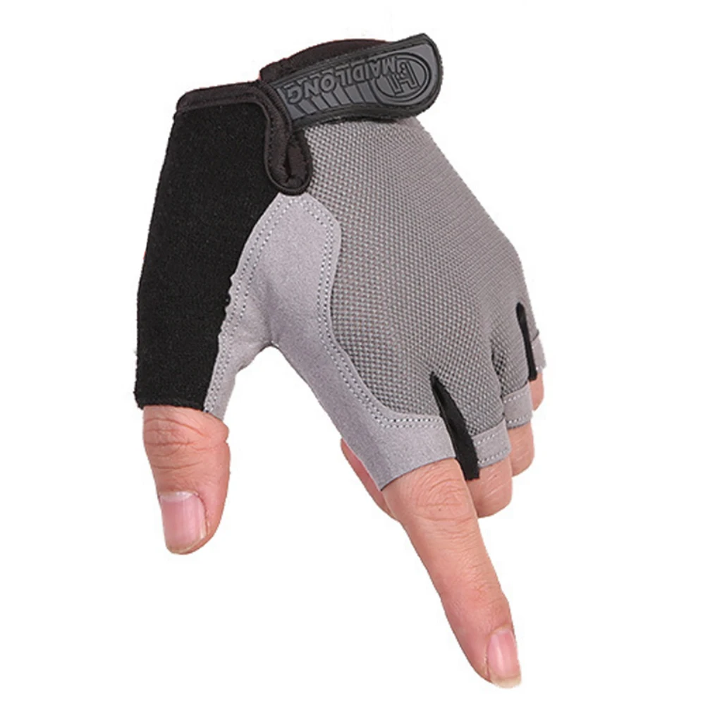 Outdoor Sports Cycling Shockproof Half Finger Gloves Summer Bike MTB Bicycle Glove Driving Fitness Gloves for Men & Women