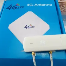 HUAWEI E3272s-153 LTE USB Stick +35dbi 4G CRC9 antenna