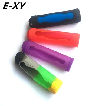 

E-XY 18650 Battery Silicone Cases Protective Covers Colorful Soft Rubber Skin for 1piece 18650 Battery