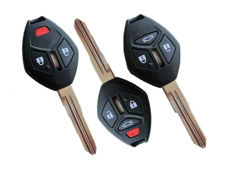 

RMLKS Replacement Remote Keyless Key Shell 2 3 4 Buttons Fit For Mitsubishi Montero Sport Eclipse Galant 380 MIT11R Blade
