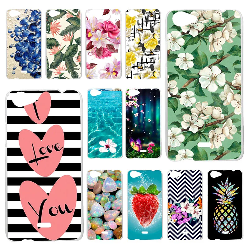 

TAOYUNXI Soft Case For Wiko Rainbow Jam 3G Case Silicone Patterned Anti-knock Flower Cover For Wiko Rainbow Jam 3G Back Bumper