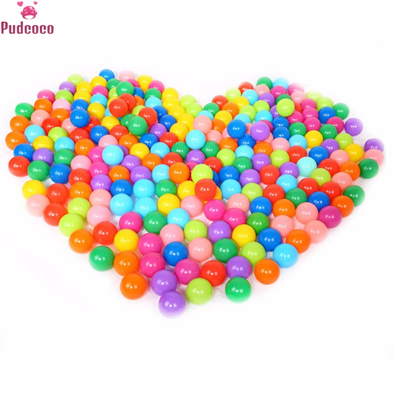 Pudcoco Colorful Ball Toys 20Pcs/50Pcs/100PCS Ball For Baby Kids Soft Plastic Ocean Ball Toys Children Swim Ball Pits Toy