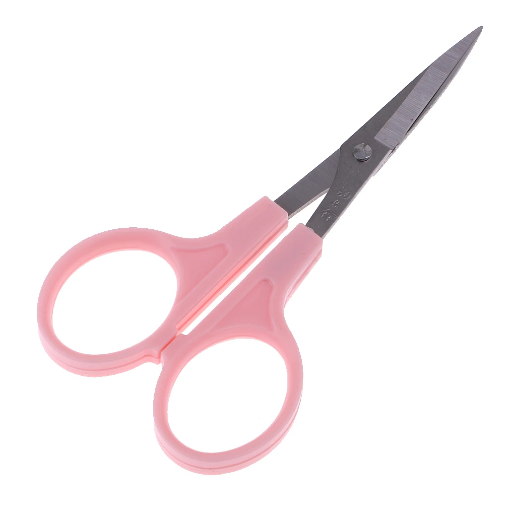 

12cm 4.5'' Pink Embroidery Scissors Sewing Shears - Right & Left Handed Fine Pointed Tip