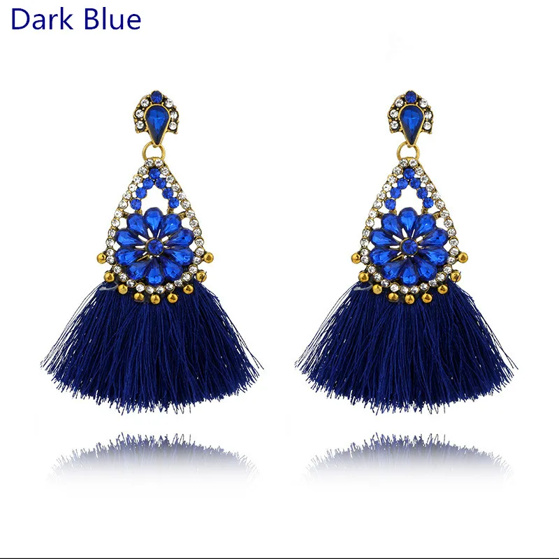 Water Drop Flower Earrings4