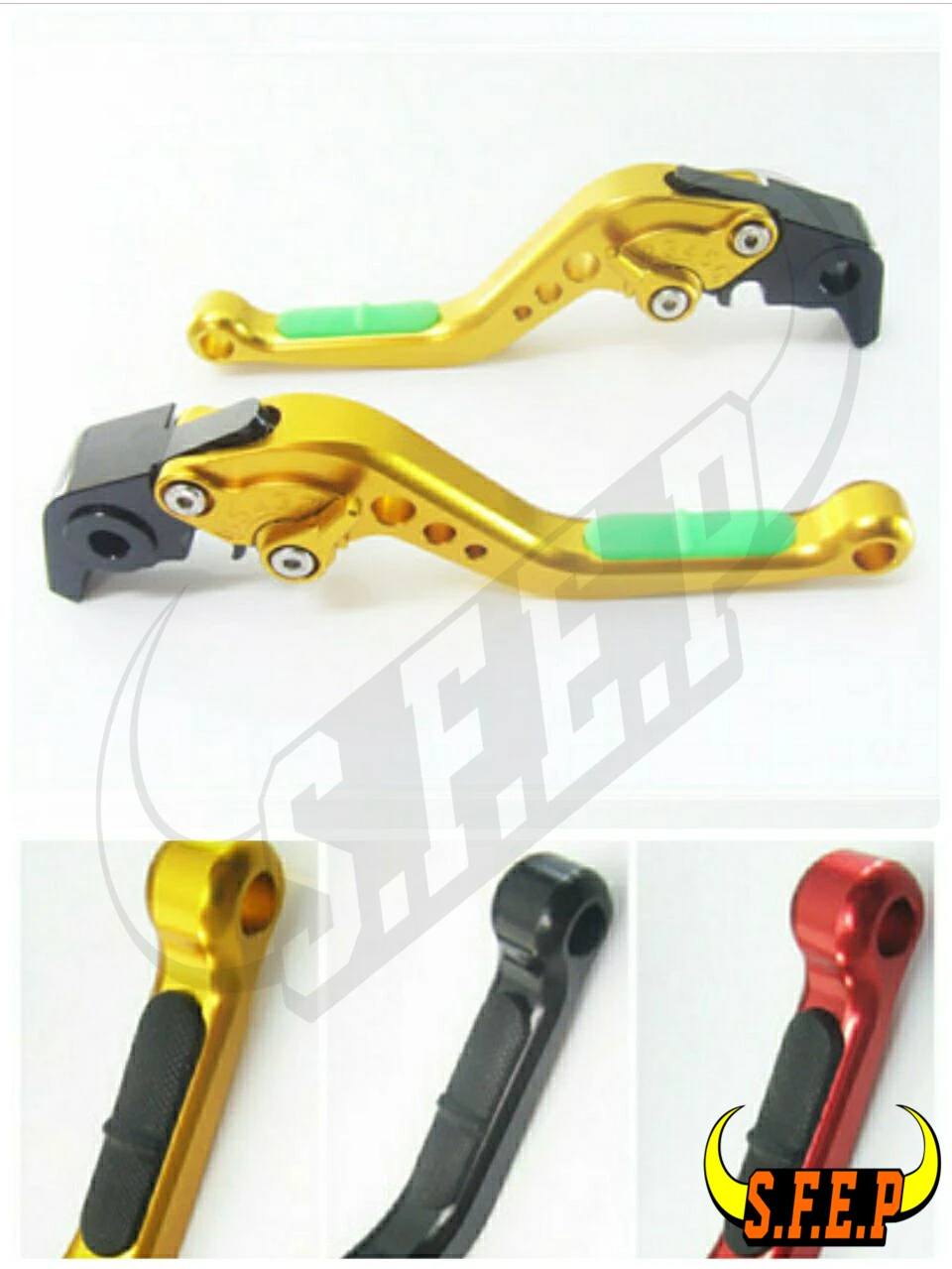 

CNC Adjustable Motorcycle Brake and Clutch Levers with Anti-Slip For Kawasaki Z125