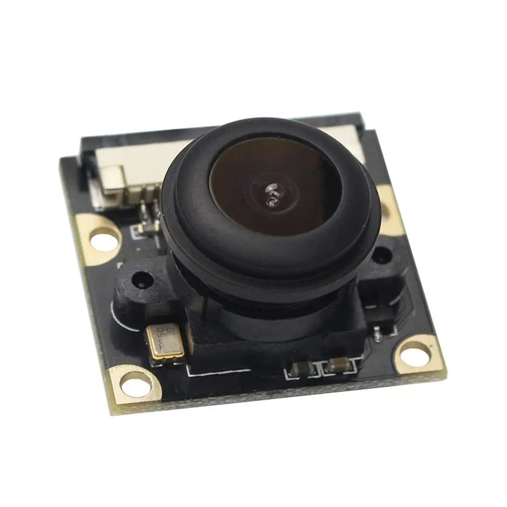 

AMZDEAL Camera Module Supports all Rev. of RPi 5 Megapixel OV5647 Sensor Adjustable Focal Fisheye Lens For Raspberry Pi2/3