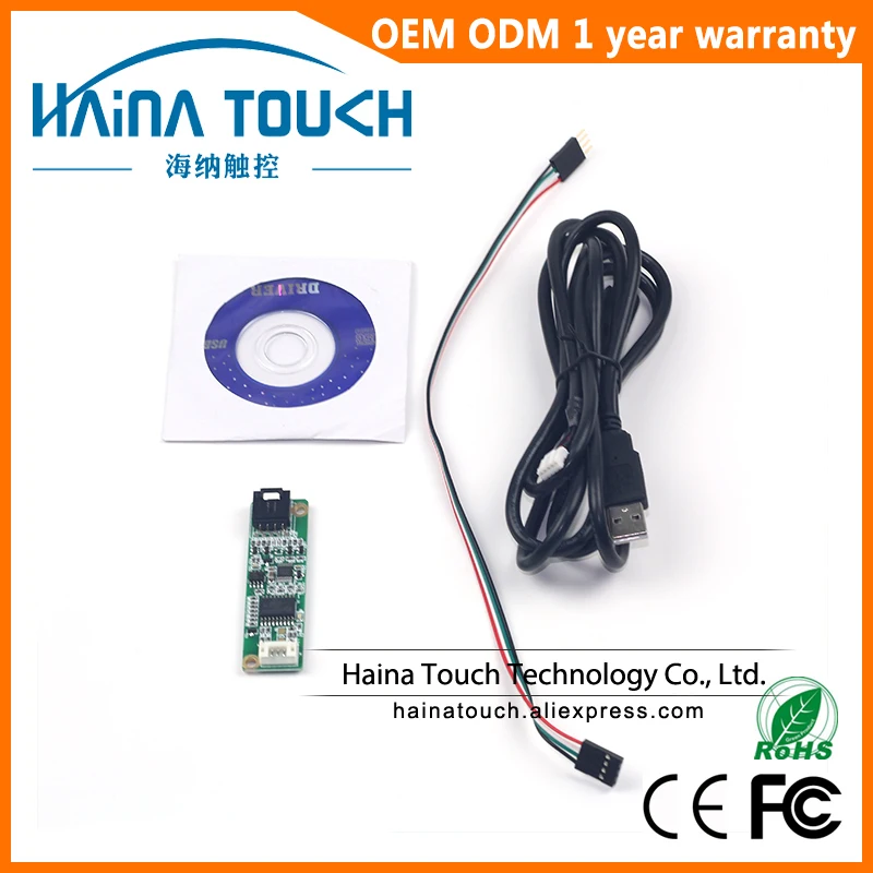 Marca-nome da Marca Eeti Fios e Fios Usb Resistente ao Toque Painel Kit Controlador para Usb Touch Screen - Imagem 2