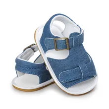 Летняя Открытая обувь для новорожденных девочек; Повседневные Дышащие сандалии для мальчиков; детские тапочки; сандалии для детей 0-18 месяцев