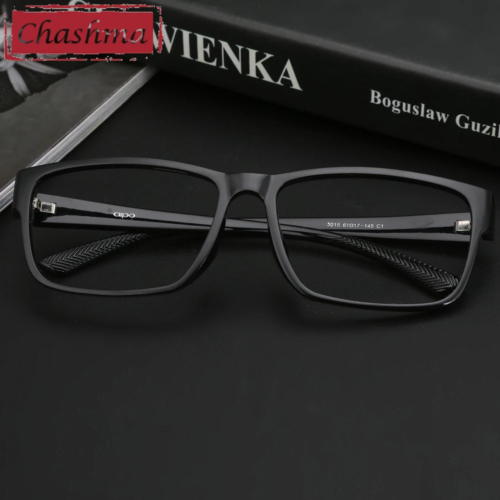 Мужские Брендовые очки большого размера Chashma оправа для оптических очков TR 90