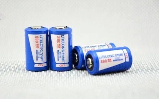 2 шт/партия 880 mAh 3 V перезаряжаемая литиевая батарея дальномер камеры CR2 литиевая батарея