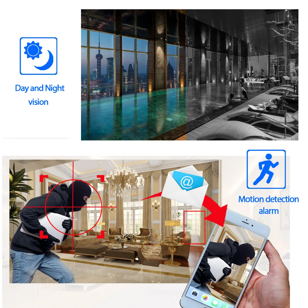  AHCVBIVN Video Surveillance System 8CH CCTV Security Kit 8PCS 1200TVL Dome Security Camera Night Vi - 32945396827