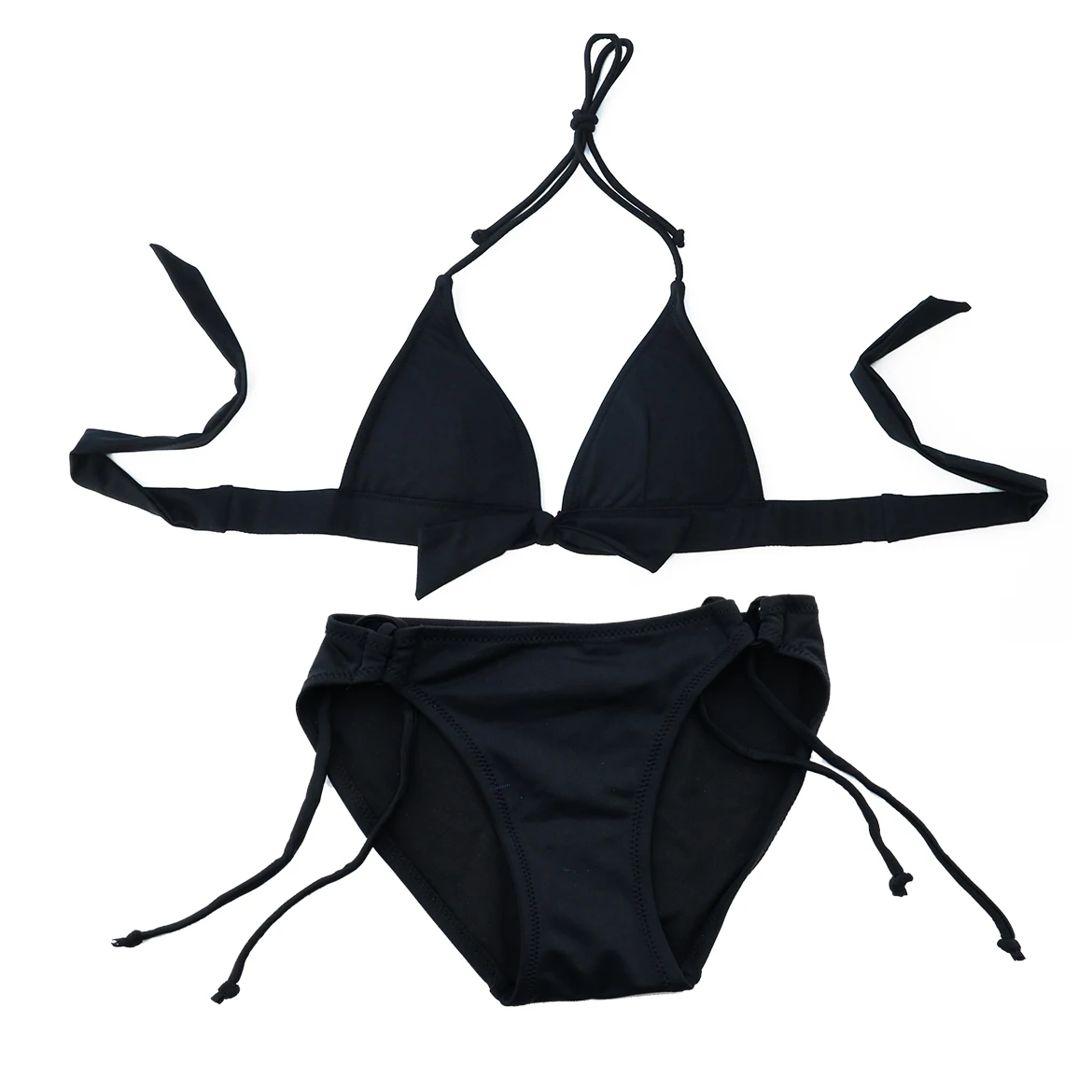 Women Triangle Bikini 2019 Black Swimwear Bikinis Swimsuit Swimming