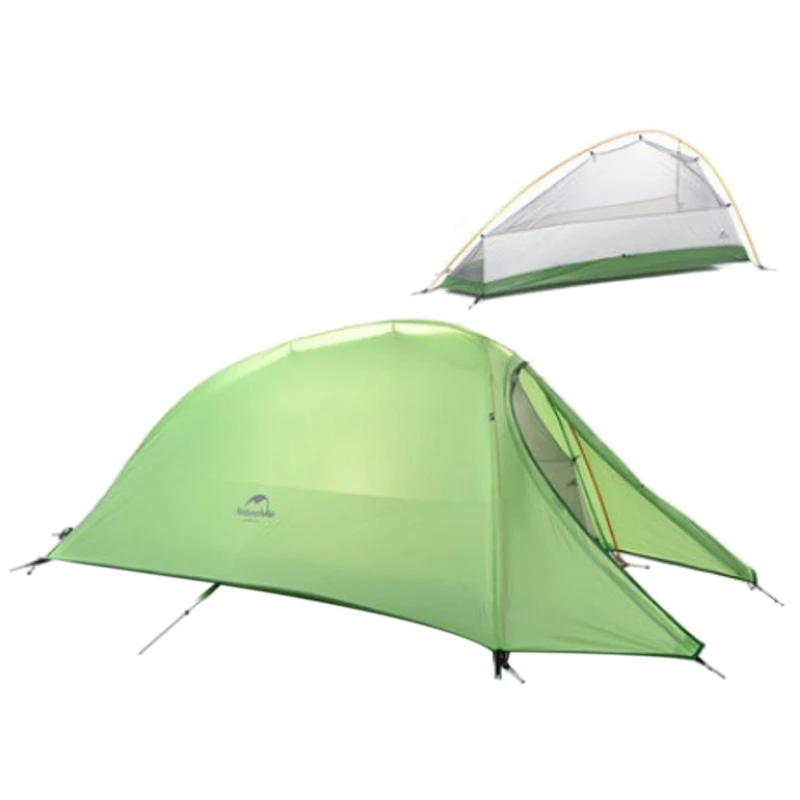 

Outdoor Camping Tent Easy To Install Independent Dome Hiking Waterproof Backpack Tent Single Rain Outdoor Climbing Four Season