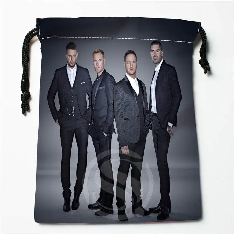 J w61 New Boyzone Custom Printed receive Bag Compression Type drawstring bags size 18X22cm W725 Du61W