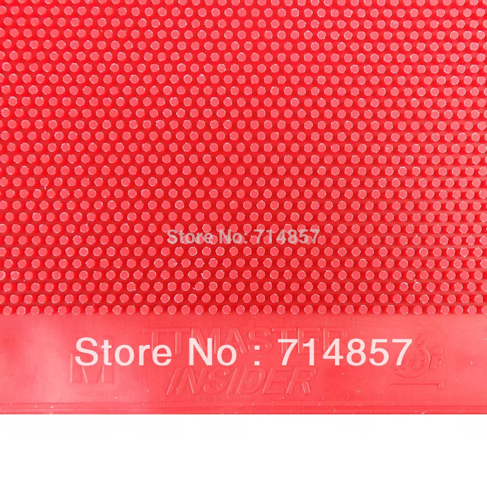 Original TTMASTER Insider red long pips-out table tennis pingpong rubber without sponge top sheet NO ITTF