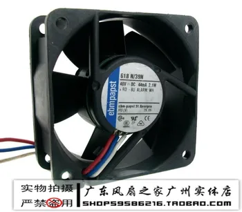 

For Ebm-papst 6025 6 dual ball 48v 2.1w high quality computer case fan 618n 39n