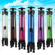 Многоцветный Мини-мольберт маленький цветной алюминиевый сплав мольберт чертеж стенда Ручной Телескопический эскиз рама для картины художественные принадлежности