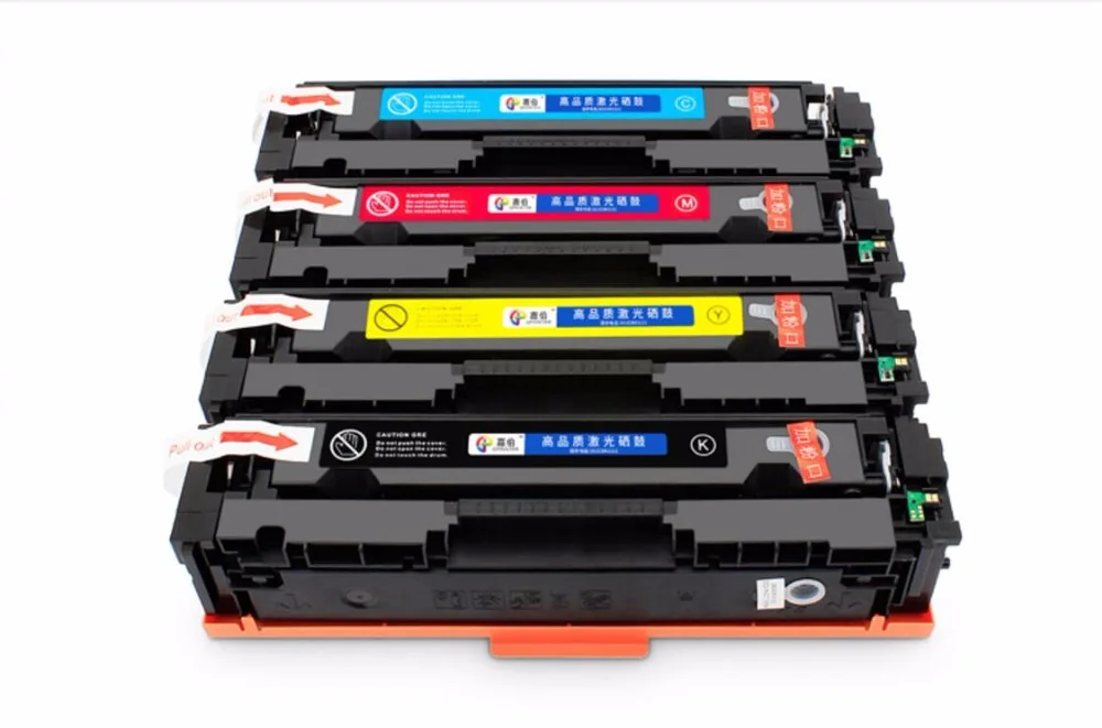 Картридж с тонером KCMY CF400 CF400A CF401A CF402A CF403A CF201A 201A для HP Laserjet Pro M252dw M252n MFP M277dw M277n 4