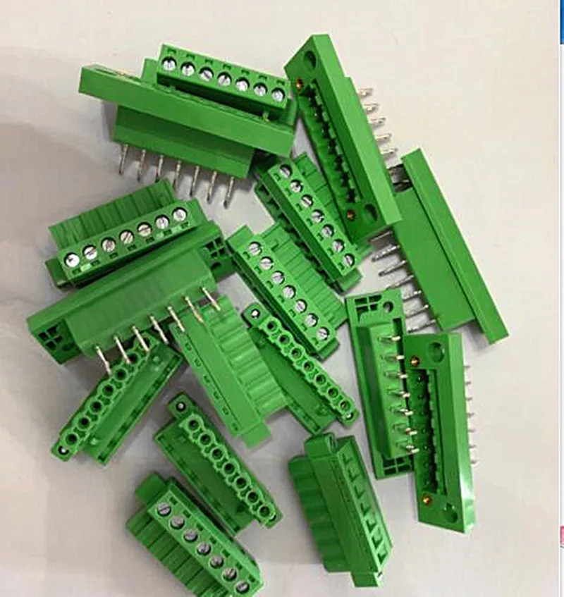 10pairs Wall terminal 2EDGWB-5.08-2P-24P, pluggable terminal pluggable block 2P3P4P5P6P7P8P10P