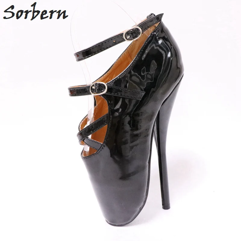 Nikke Koncession antydning Sorbern Black Heels Ballet Shoes Unisex Size 36 46 High Heel Pump Ladies  Prom Heels Women Shoes Size 45 Exotic Dancer Shoes|Women's Pumps| -  AliExpress