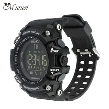 M. uruoi Wearable Dispositivos Rastreador Relógio De Pulso Do Esporte 5ATM EX16 Smartwach Para Android IOS Inteligente Pulseira Relógio À Prova D’ Água de Natação