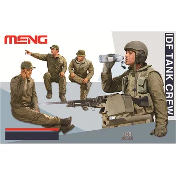

OHS Meng HS002 1/35 IDF Tank Crew 4 Figures Set Miniatures Assembly figures Model Building Kits oh