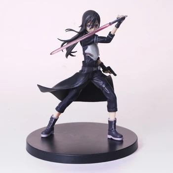 

Anime Sword Art Online II Gun Gale Online GGO Kirito PVC Action Figure Collectible Model Toys Doll 18cm