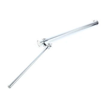 

NFLC-Silver tone alloy 18.03 cm long aluminum automatic door closer