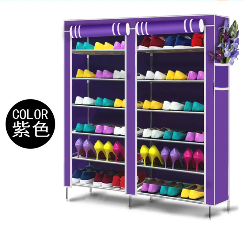 House Scenery folding storage Cabinets Furniture Portable shoe racks multi-layer assembled Dustproof Wetproof Shoes Shelf Room