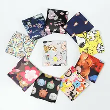 Женская многоразовая складная сумка для похода в магазин сумка модная Цветочная печать Складная рециркулирующая сумка для домашней организации Сумка-тоут