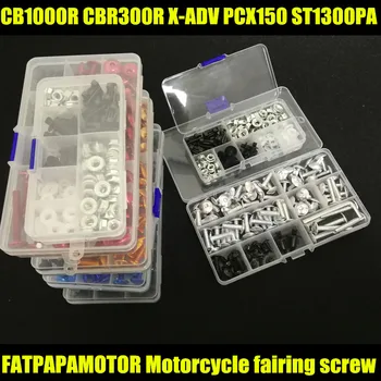 

Universal Motorcycle Fairing Bolts Screw Moto Spring Bolts For HONDA CB1000R CBR300R X-ADV PCX150 ST1300PA