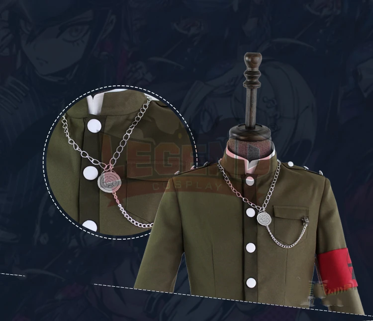 Danganronpa V3: убийство Harmony shinguuji korekiyo Косплэй костюм для Хеллоуина