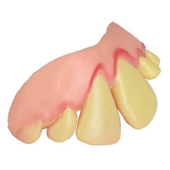 Новинка 10 шт. резиновый костюм вечерние уродливые Кляпы воспламененные сильно Изношенные поддельные зубы случайный DIY игрушка