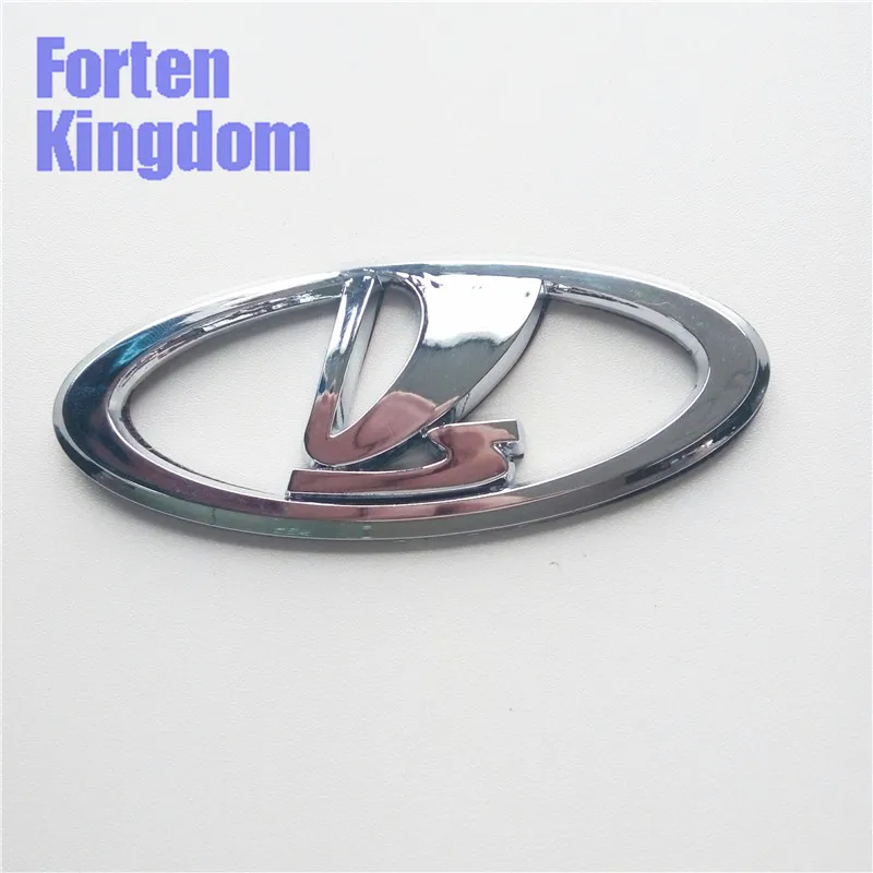 Forten Kingdom 1 шт. для автомобиля Lada ABS пластик хром эмблема багажник капот значок 3D наклейка авто наклейка Логотип Символ