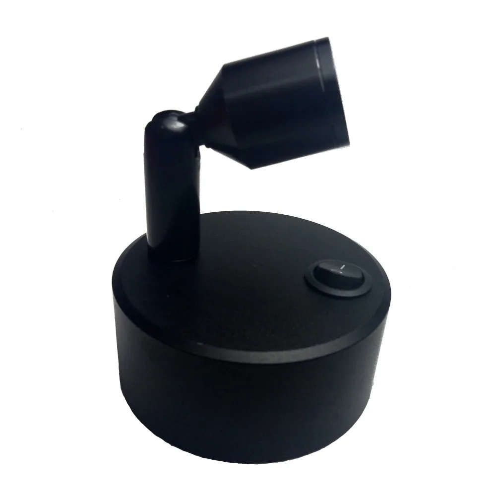 

Aluminium Led dry battery spotlight display cabinet counter Showcase Bar Wireless Portable Emergency background lamp SD71
